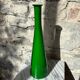 Bright green “Opalino Italy” vase