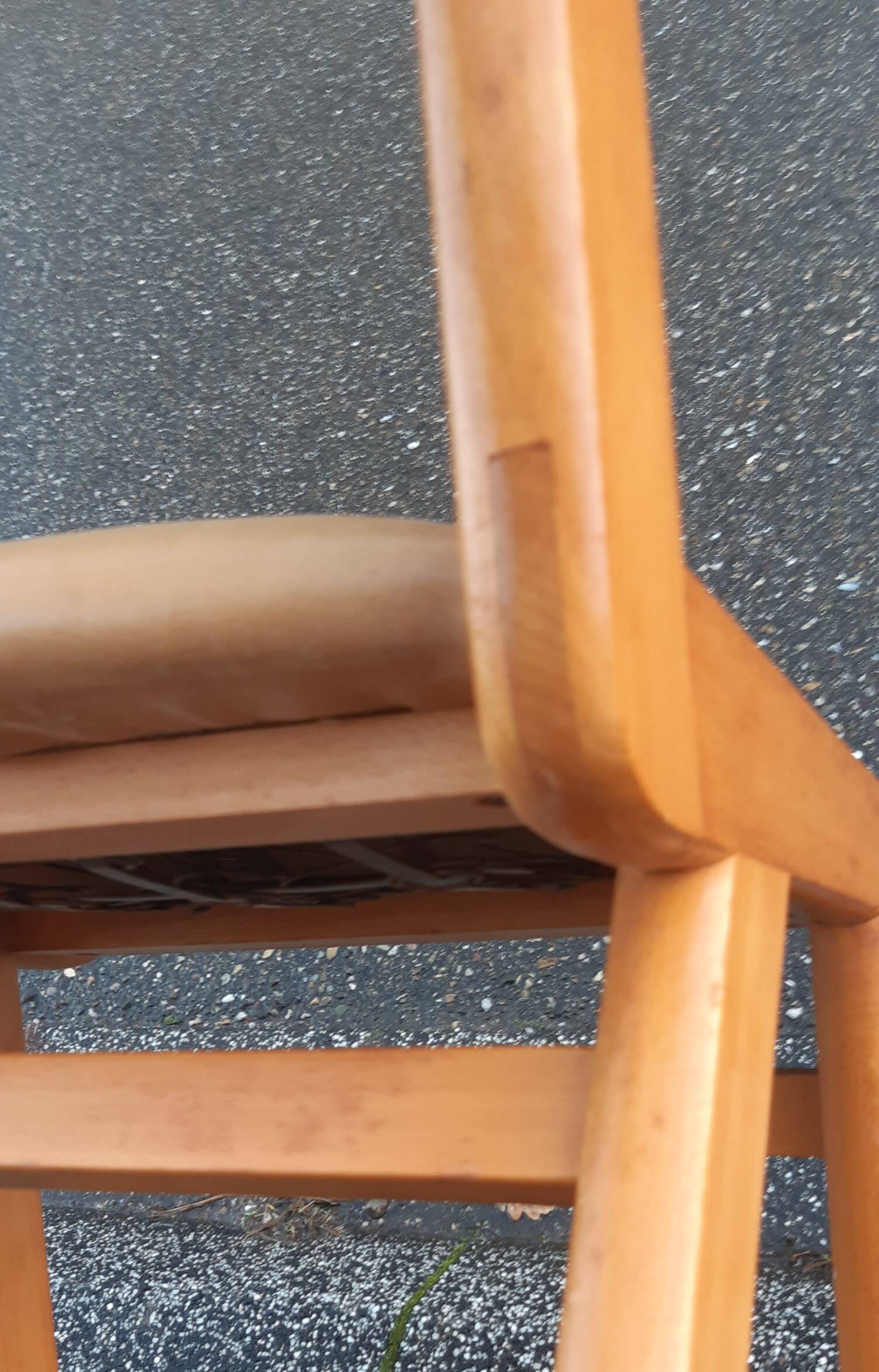 Lot de 4 chaises vintage