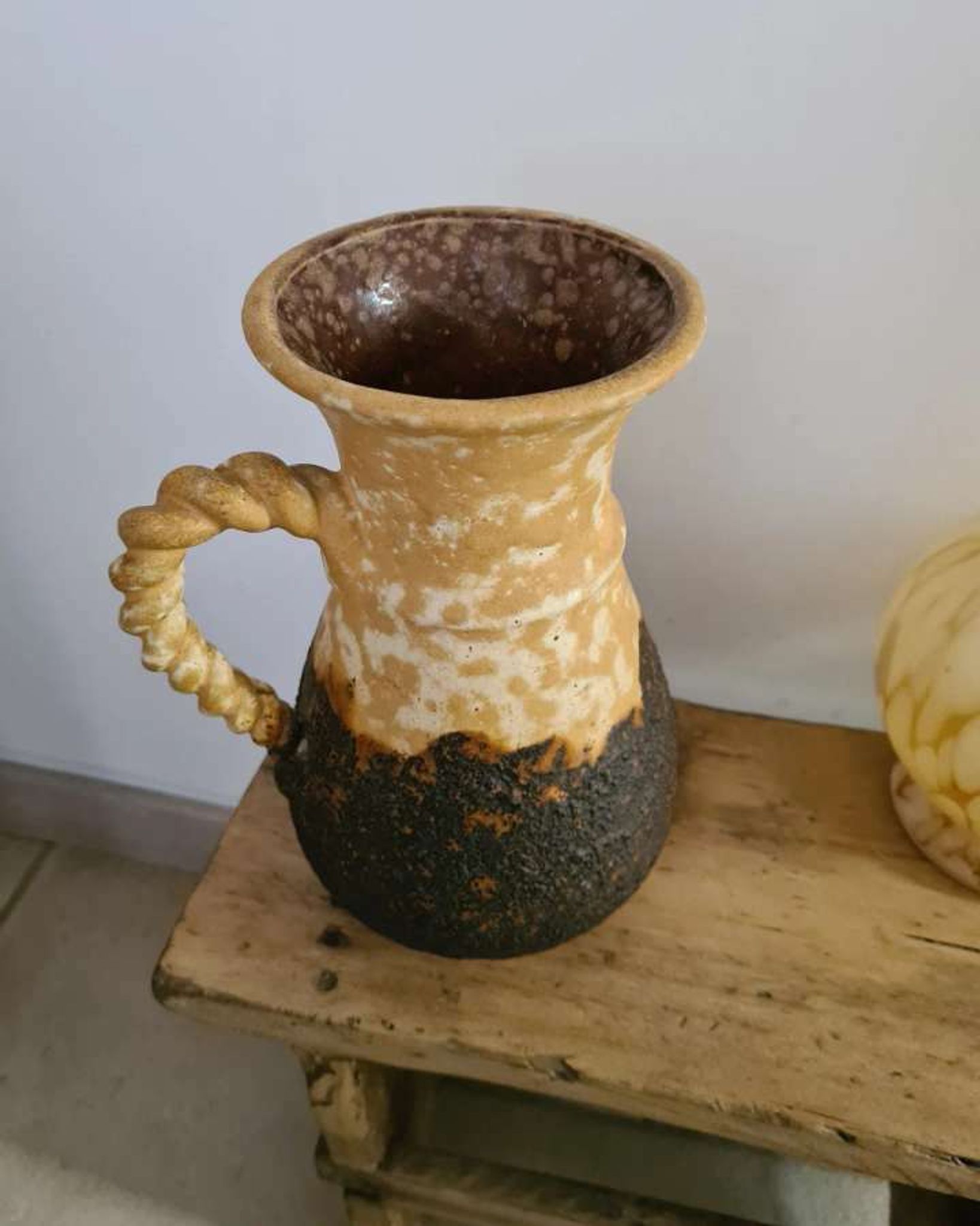 Vase poterie allemande années 60