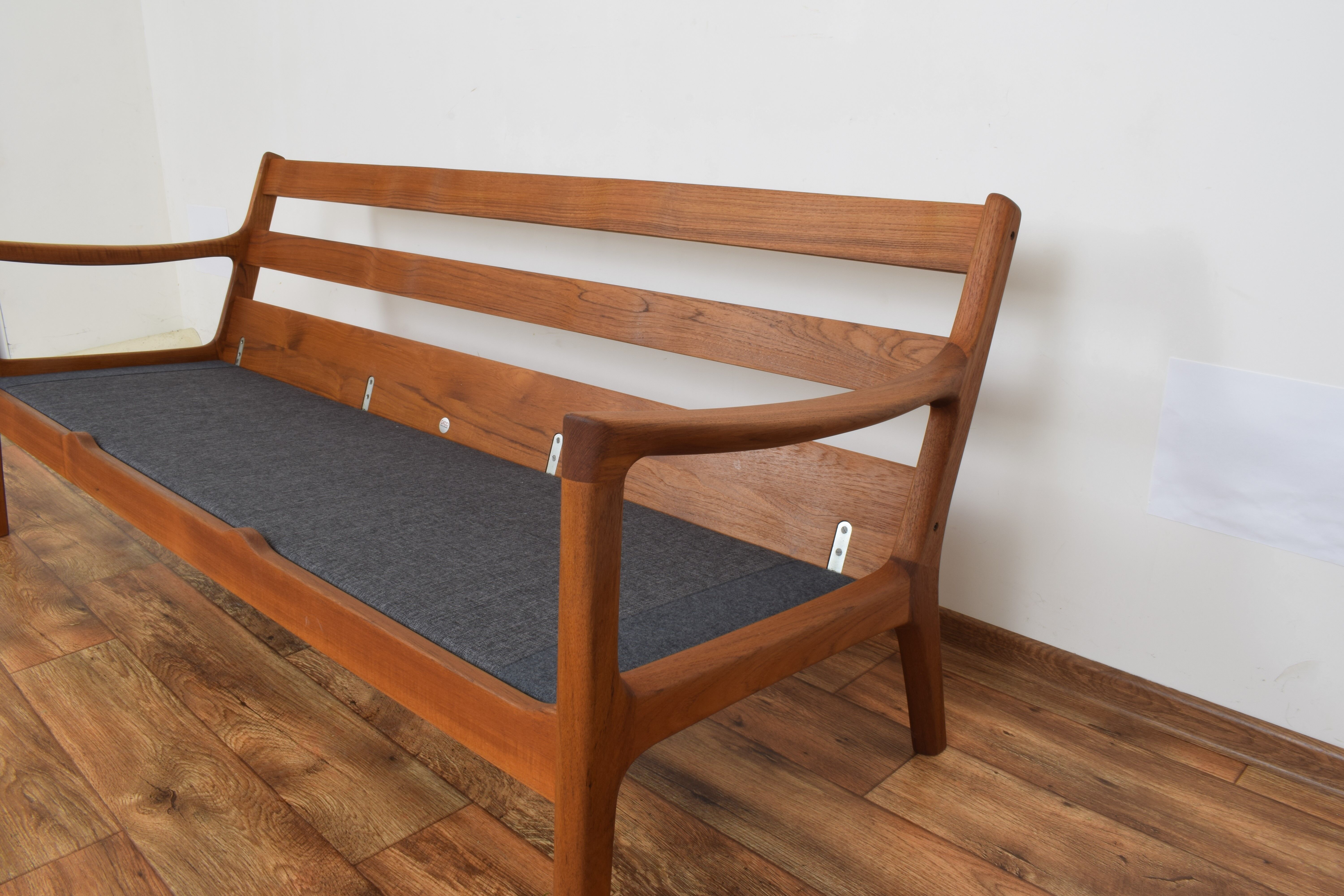 Danish teak Senator sofa by Ole Wanscher for Cado, 1960s