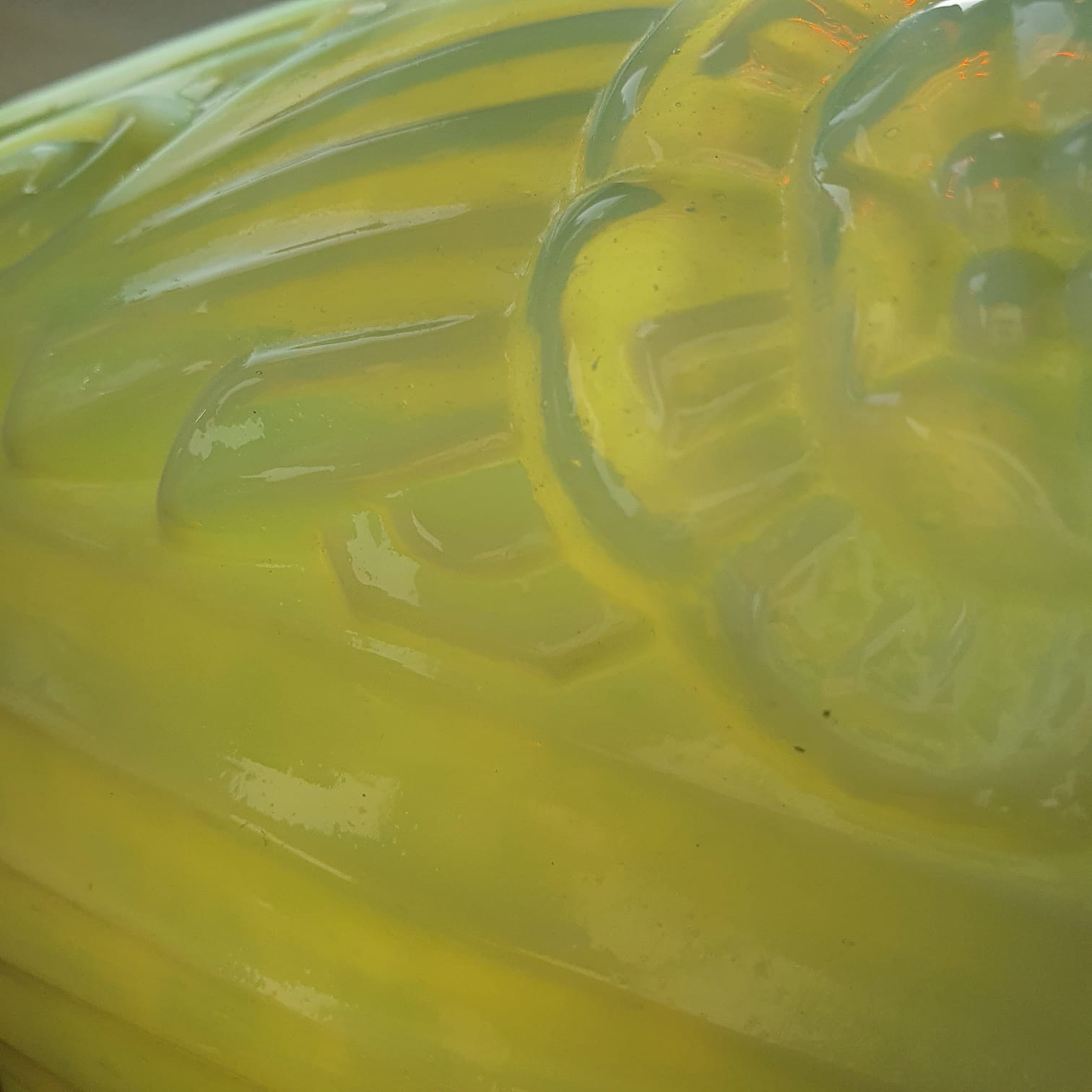 Vase en opaline Art Deco