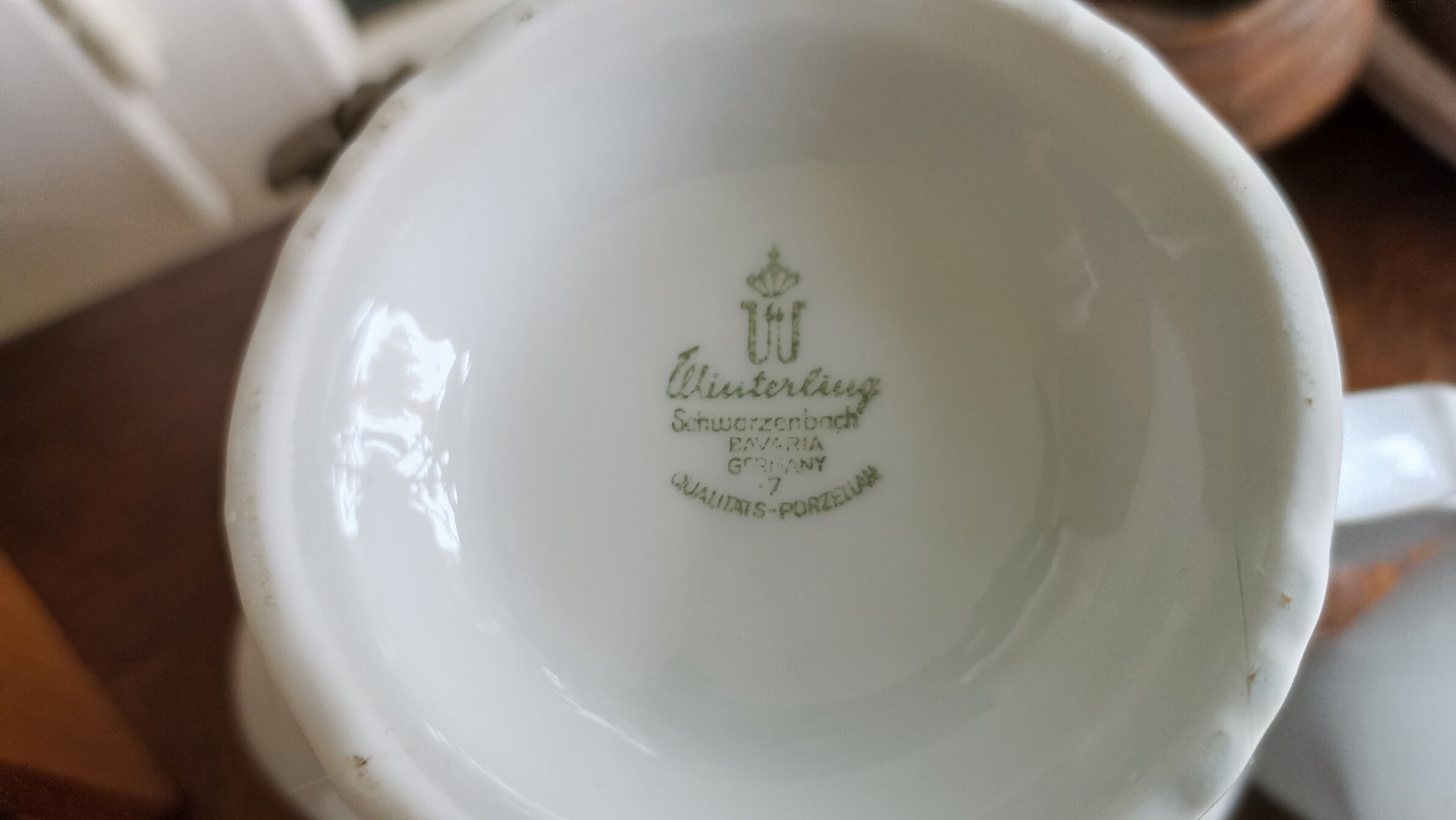 Winterling Scharzenbach coffee service for 6 people