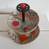 Servant aperitif cake dish 1960