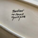 Obongue table dish decorative service 50s Quimper Le Pemp Bastian