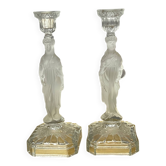 Pair of candlesticks.