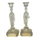 Pair of candlesticks.