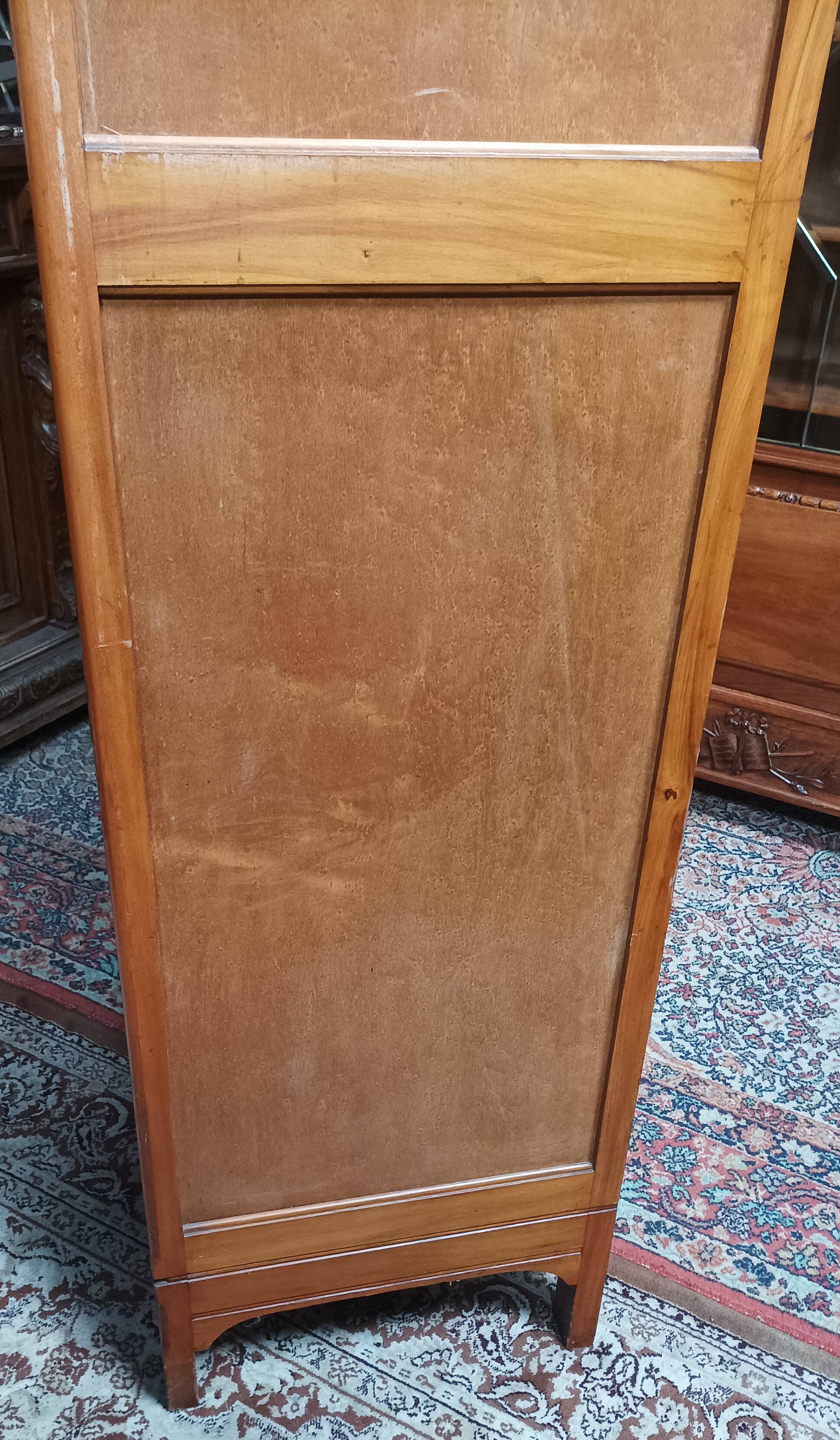 1930s beechwood wardrobe