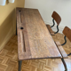 Vintage school desk 70/80