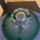 Glass fruit bowl