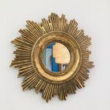 Golden sun mirror 44cm