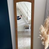 Oak mirror