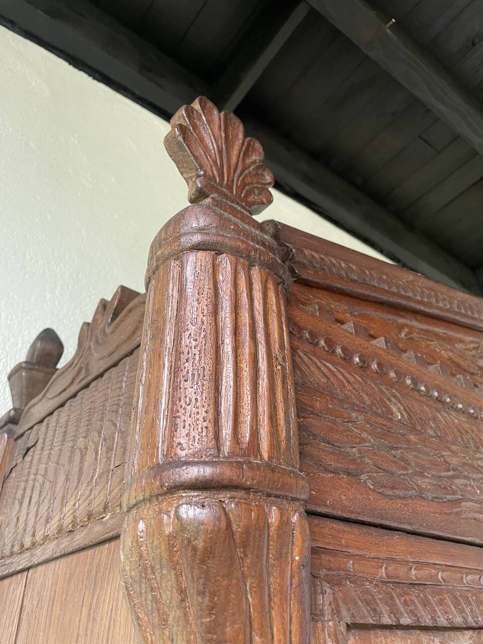 Auvergne brutalist folk art furniture 1890