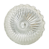 Round chiselled glass ceiling