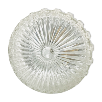 Round chiselled glass ceiling
