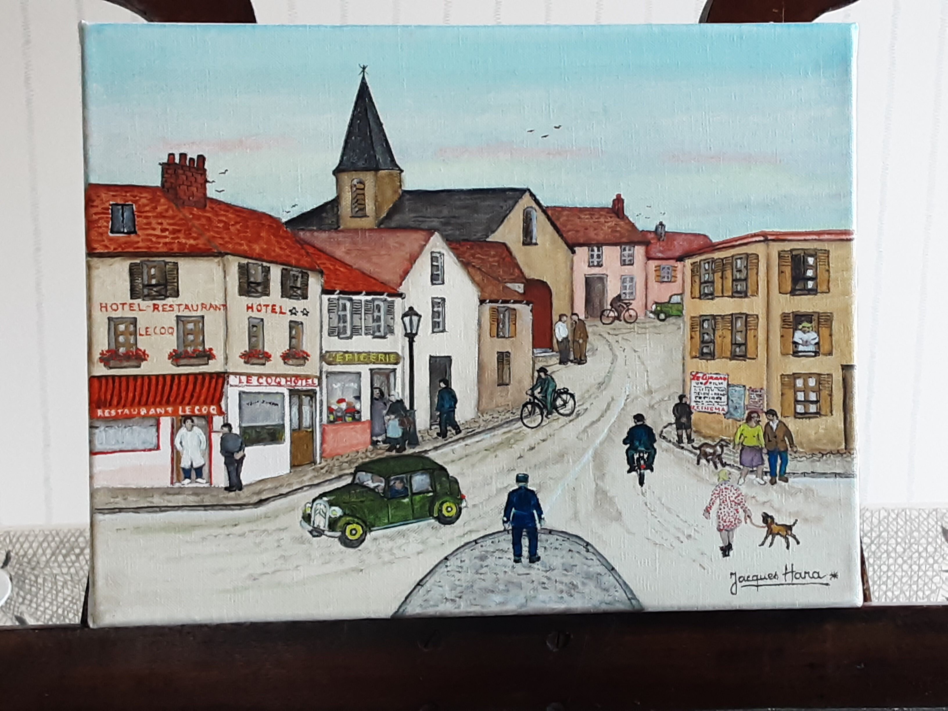 Douce France by Jacques Hara XXth
