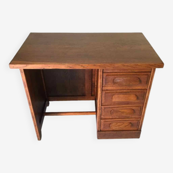 Restored 1950 school desk