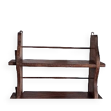 Hanging or laying wooden shelf