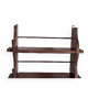 Hanging or laying wooden shelf