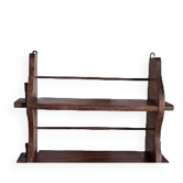 Hanging or laying wooden shelf
