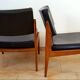French design armchairs 1950