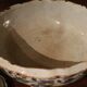 Antique French Faience Lidded Bowl Tureen Hand Painted with Flowers and Insects