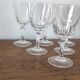 Lot verre à pied rétro vintage