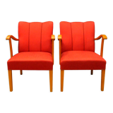 Scandinavian club chairs, Sweden, 1950s, set of 2