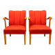 Fauteuils scandinaves, Suède, années 1950, lot de 2
