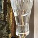 10 Bohemian flutes cut crystal