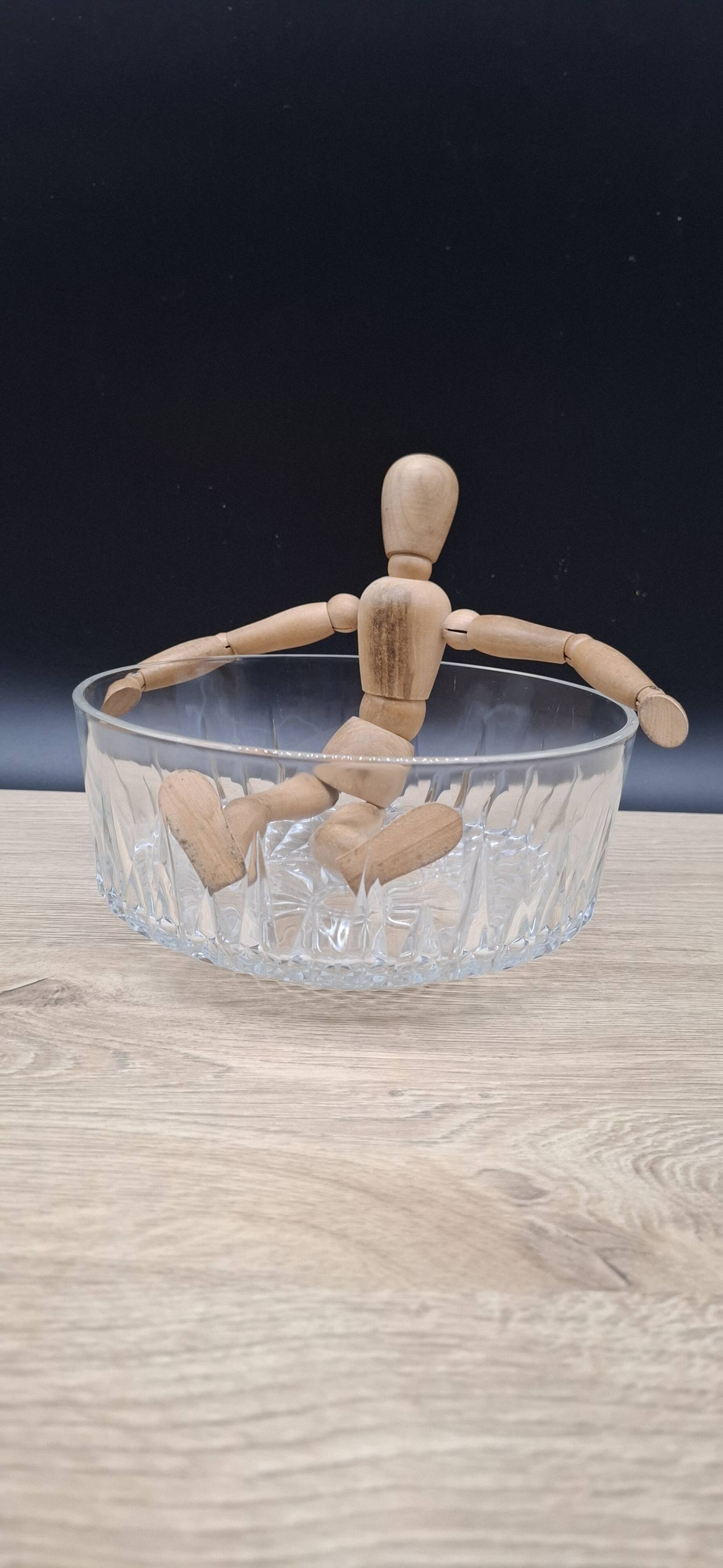 Arcoroc transparent salad bowl