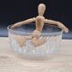 Arcoroc transparent salad bowl