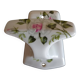 Vintage Limoges porcelain coat hook