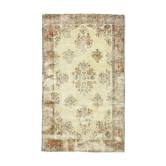 Anatolian handmade vintage rug 256 cm x 162 cm