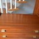 Commode années 60 façade inclinée