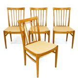 Set of 4 chairs "Hergården", Carl Malmsten., Sweden, 1970