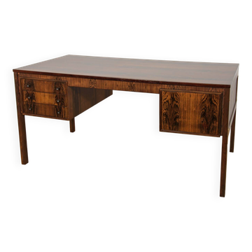 Bureau en palissandre modèle exclusif de milieu de siècle par Erik Wørts pour IKEA, Suède, années 1960.