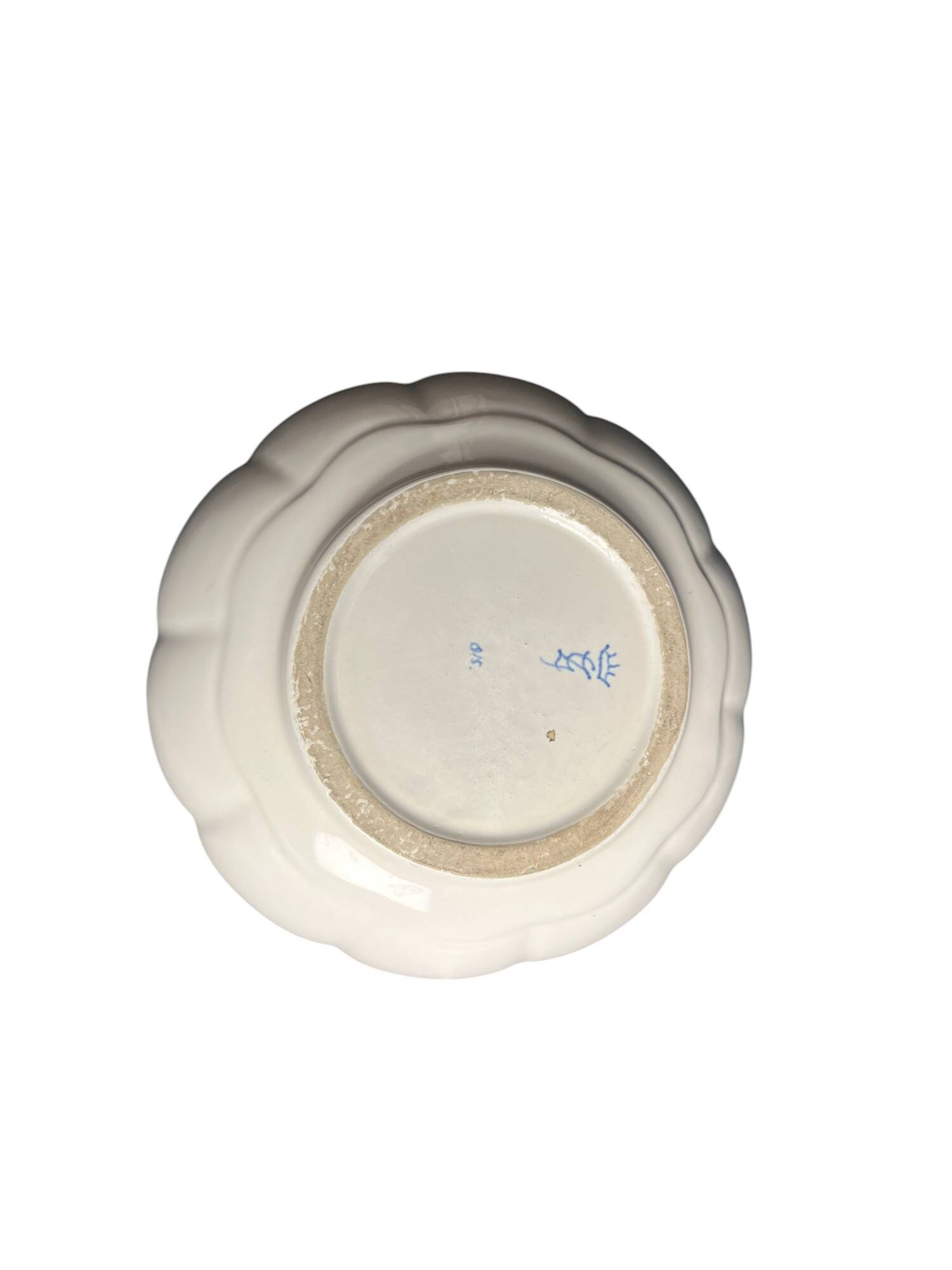 Art Deco, ceramic ball cache pot Italy early 20th century