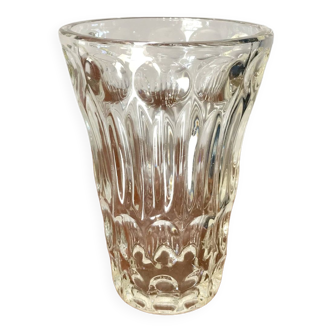 Faceted vase geometric shapes art deco 1930s