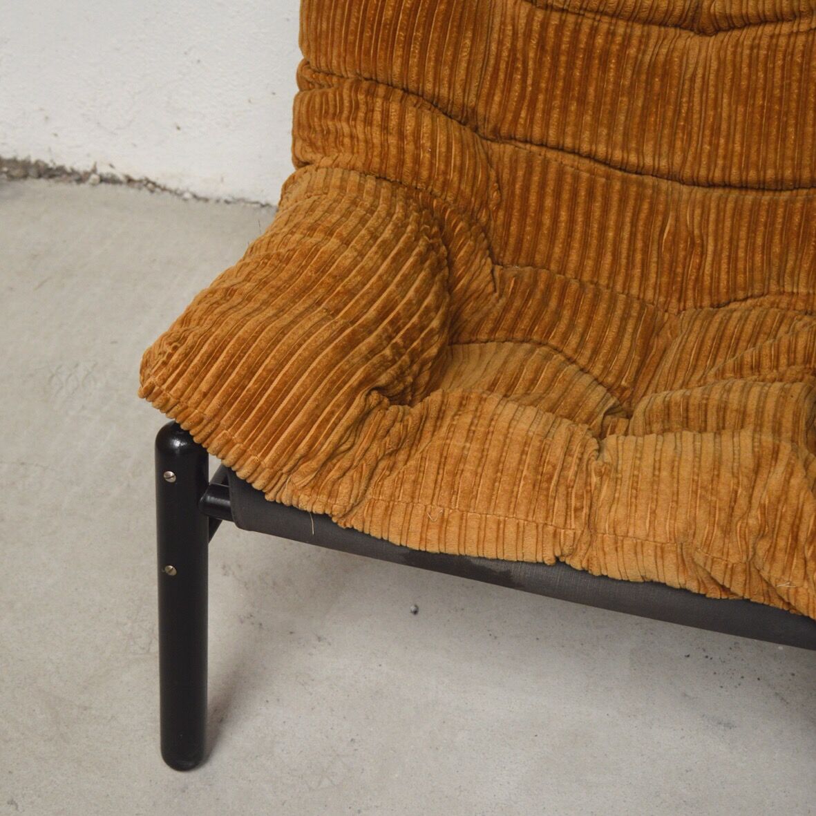 Paire de fauteuils avec coussins velours