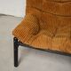 Paire de fauteuils avec coussins velours
