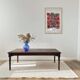 Grande table basse style cottage ferme ancienne renovée