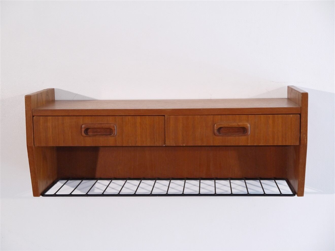 Vintage Scandinavian teak floor 1960