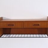 Vintage Scandinavian teak floor 1960