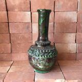TAMEGROUTE POTTERY VASE IN GLAZED TERRACOTTA