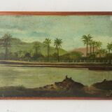 Oil painting on wood 1927