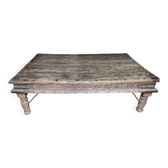 Solid wood table