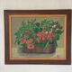 Peinture naïve florale