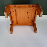 Modern Scandinavian coffee table in pine by Yngve Ekström