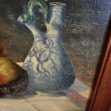 Oil on canvas nature and