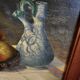 Huile sur toile nature et